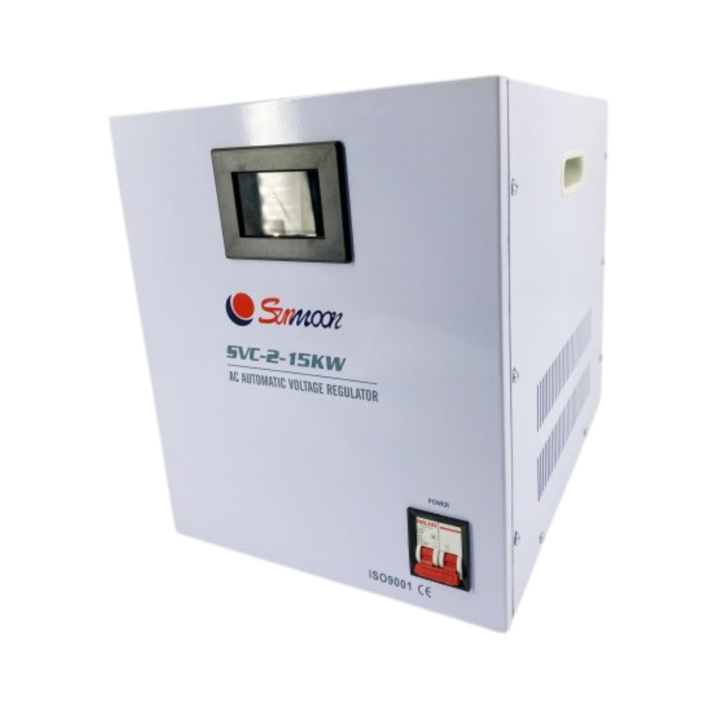 Sunmoon เครื่องปรับแรงดันไฟฟ้าอัตโนมัติ 15 KW รุ่น SVC2-15KW กันไฟตก ไฟเกิน รับประกันสินค้า1ปีเต็ม ราคา ถูกที่สุด ดีลบีเคเค แกลเลอรีภาพที่ 2