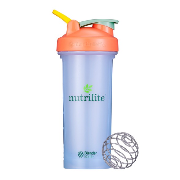 Nutrilite Shaker BabyBlue & Green BPA-free BlenderBall 830ml นิวทริไลท์ เชคเกอร์ เบบี้บลู ปราศจาก BPA BlenderBall 830มล.