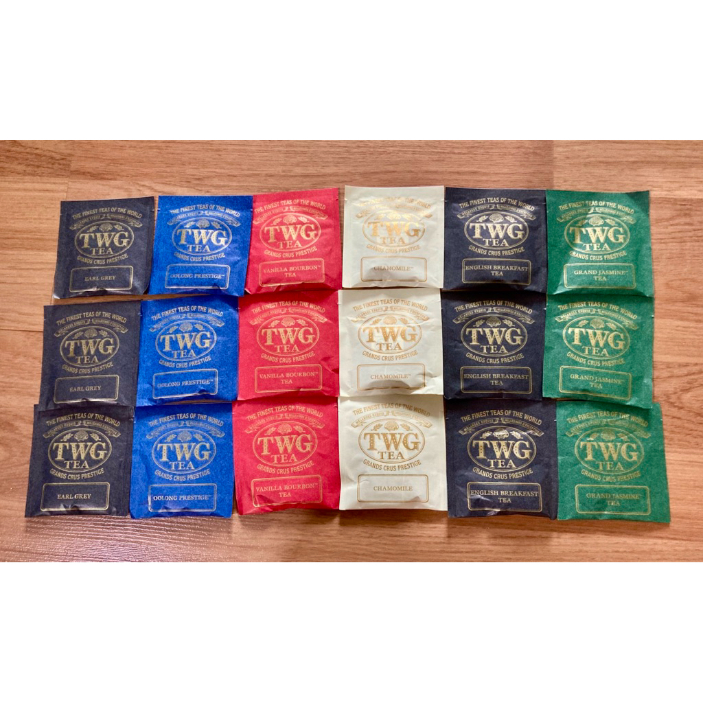 ชา TWG Tea 1837 ชาซอง แบ่งขาย หลากรส ขนาด 2.5 กรัม ชาพรีเมี่ยม แบรนด์ดังจากสิงคโปร์ (100% PLASTIC FR