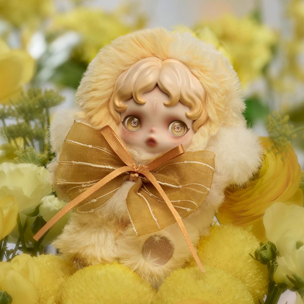 [พร้อมส่ง ใช้ส่วนลดร้านโค้ดคุ้ม] พวงกุญเเจ SKULLPANDA L’impressionnisme Series Plush Doll (เเบบจุ่มเเละเเกะเช็คการ์ด) - รูปที่ 5