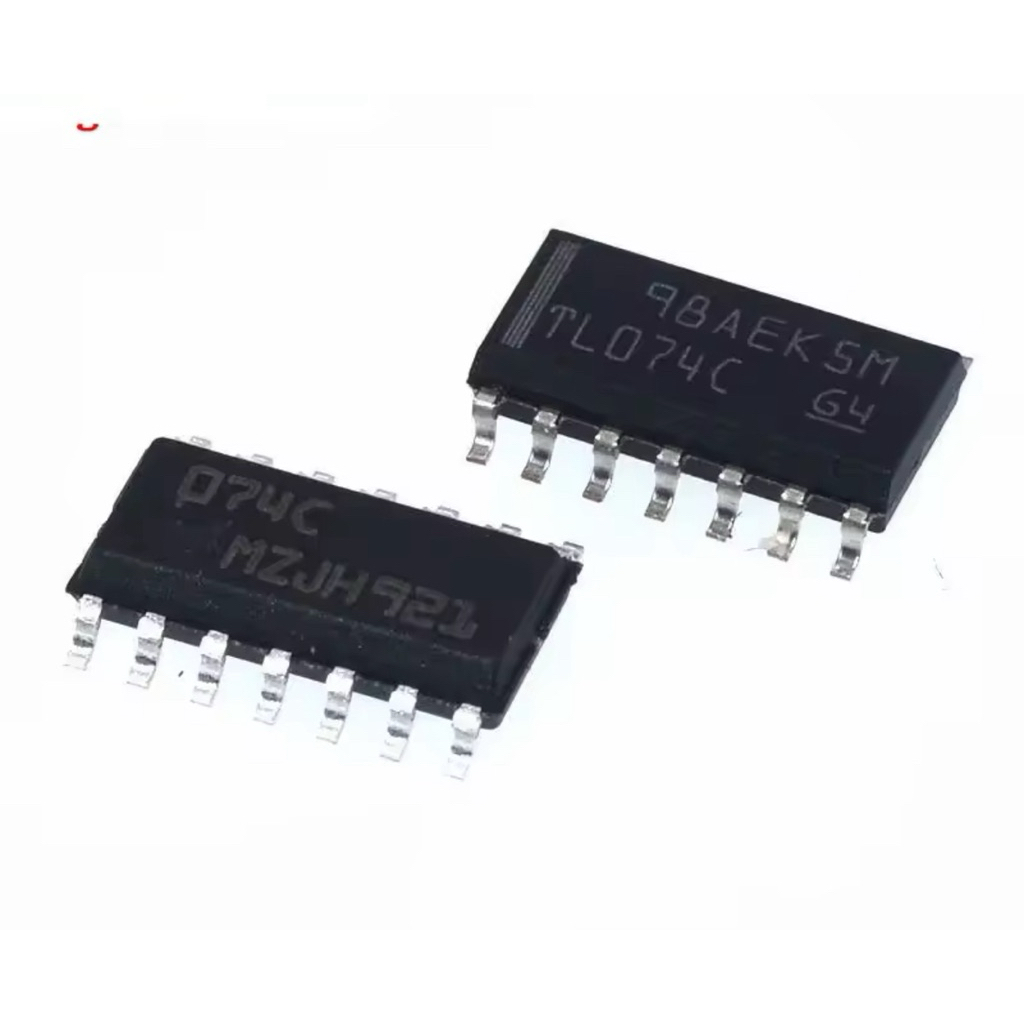 TL074CDT TL074C 074C TL074 SOP14 ขยายสัญญาณ ราคา1ชิ้น