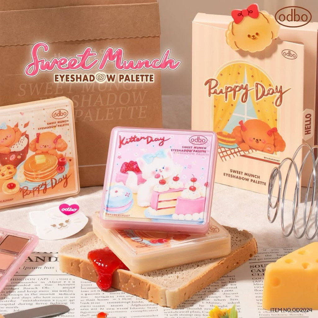 odbo Sweet Munch Eyeshadow Palette (OD2024)