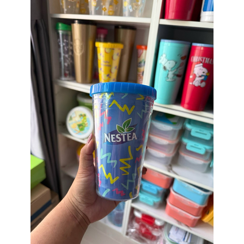 แก้วพลาสติกสองชั้น / แก้วNESTEA