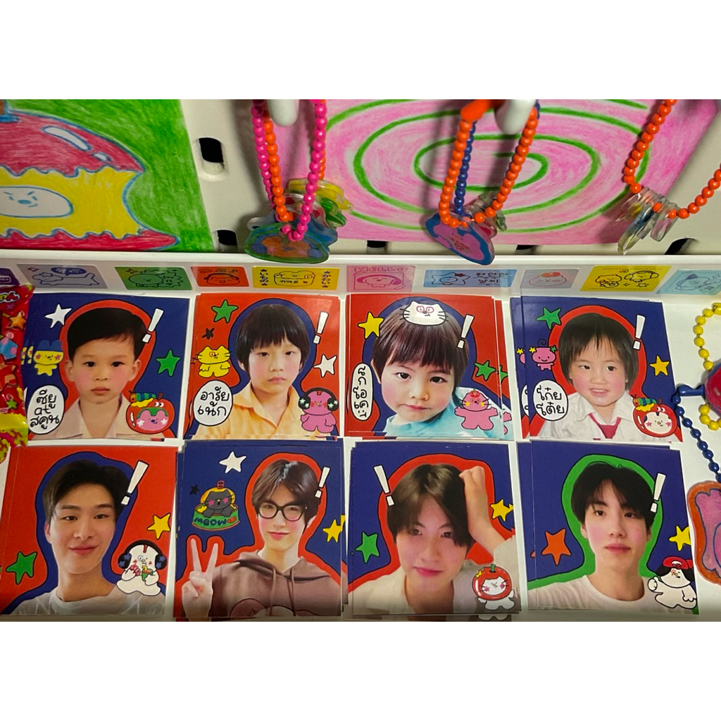 (รอบส่งวันศุกร์) stickers bus 20 ชิ้น (Thai Nex Phu AA)