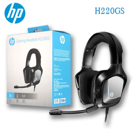 (พร้อมส่ง) HP Gaming Headset H220GS (BLACK)
