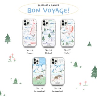 Flat.case - Bon voyage! [ระบุรุ่นในแชท Made to order 10-14 d…
