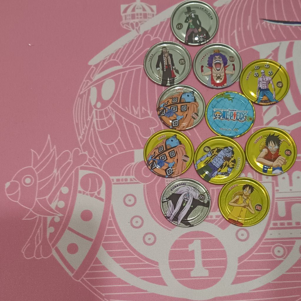 เหรียญโอโตริ one piece #เงิน #ทอง