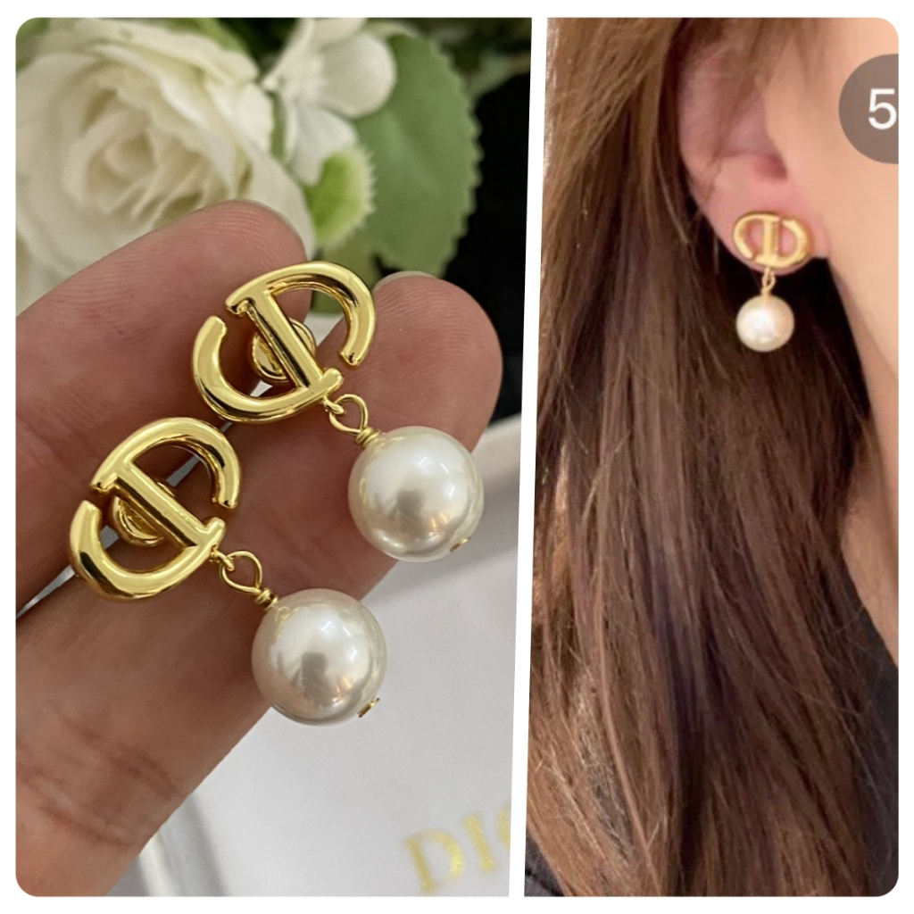 【Yosmile】18K Gold Earrings 1:1 Earrings