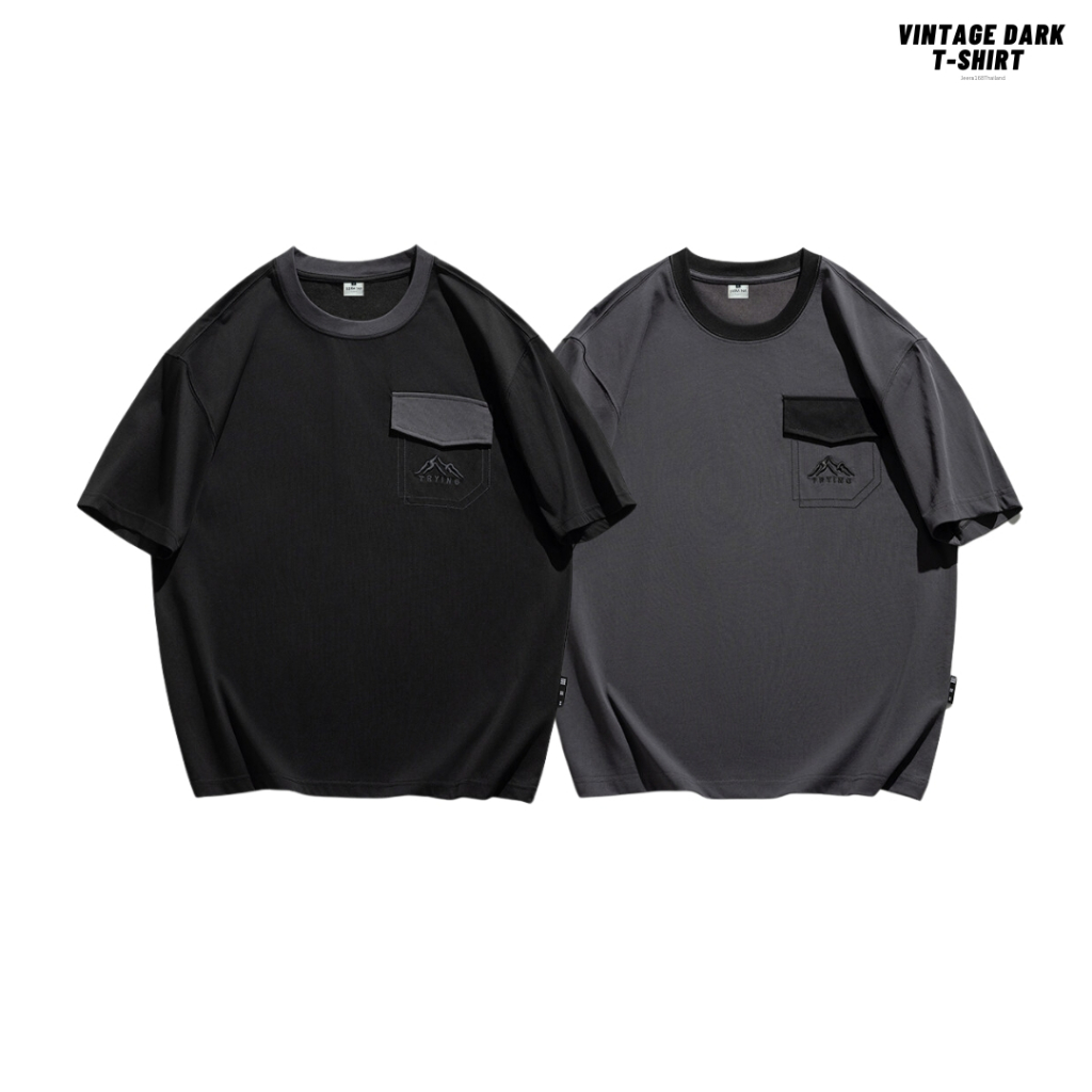 Jeera168 | Vintage dark  T-Shirt  (พรีออเดอร์)
