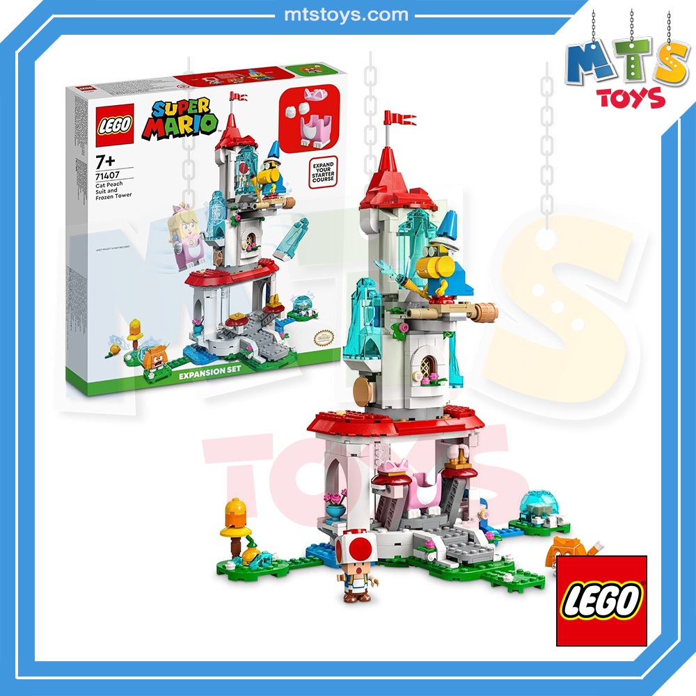 **MTS Toys**Lego 71407 Super Mario : Cat Peach Suit and Frozen Tower เลโก้