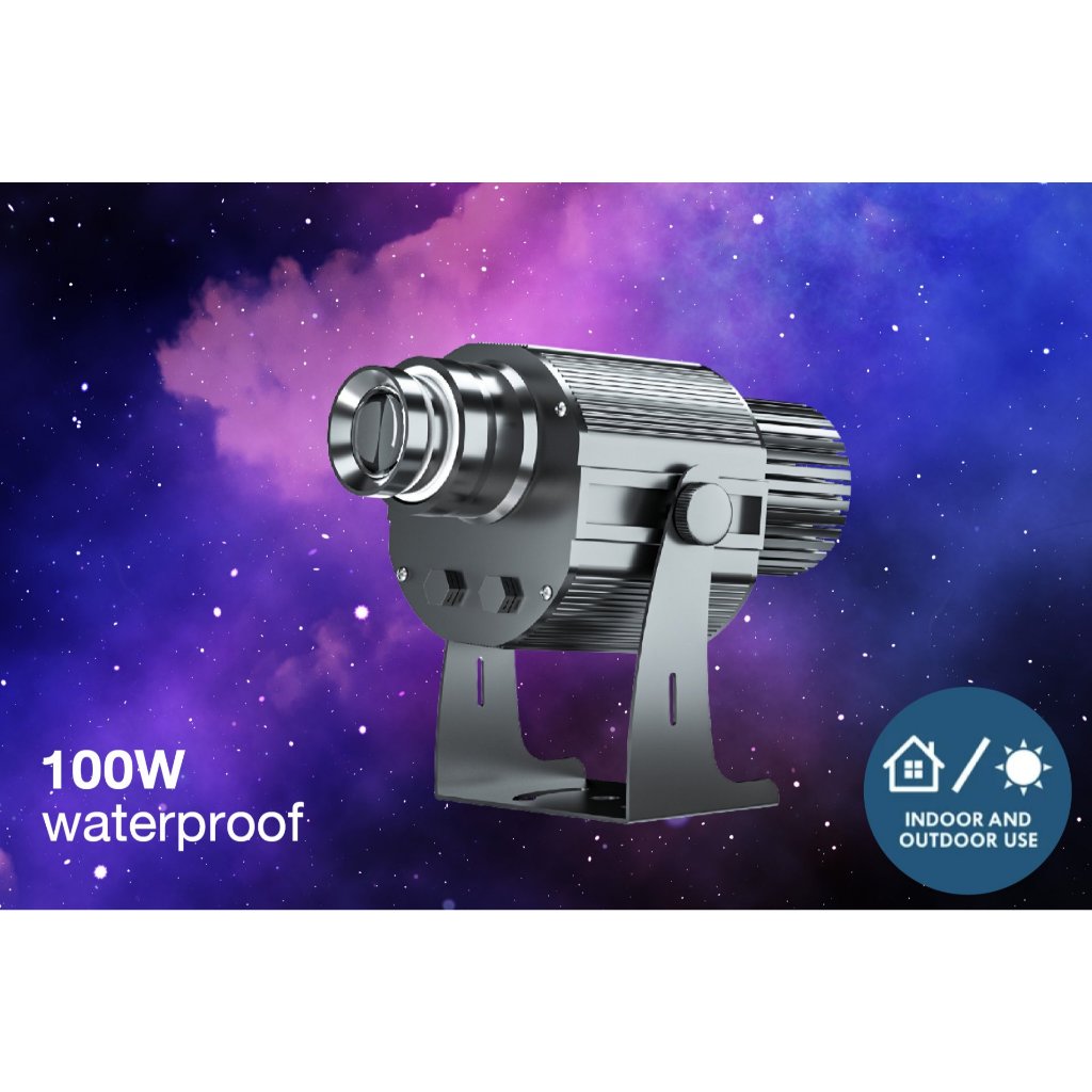 เครื่องฉายโลโก้ Logo Projector 100W มีบริการหลังการขาย พร้อมรับประกันสินค้า