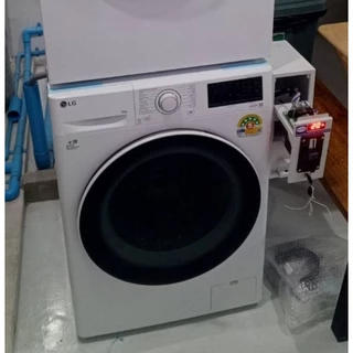 เครื่องซักผ้าหยอดเหรียญฝาหน้า LG ประกันกล่องหยอดเหรียญ1ปี