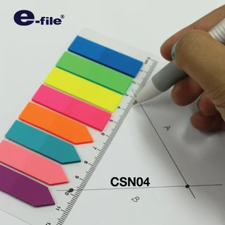กระดาษโน้ต อินเด็กซ์โน้ต Sticky notes e-file รุ่น CSN03/CSN04/CSN16 (จำนวน 1 แพ็ค)