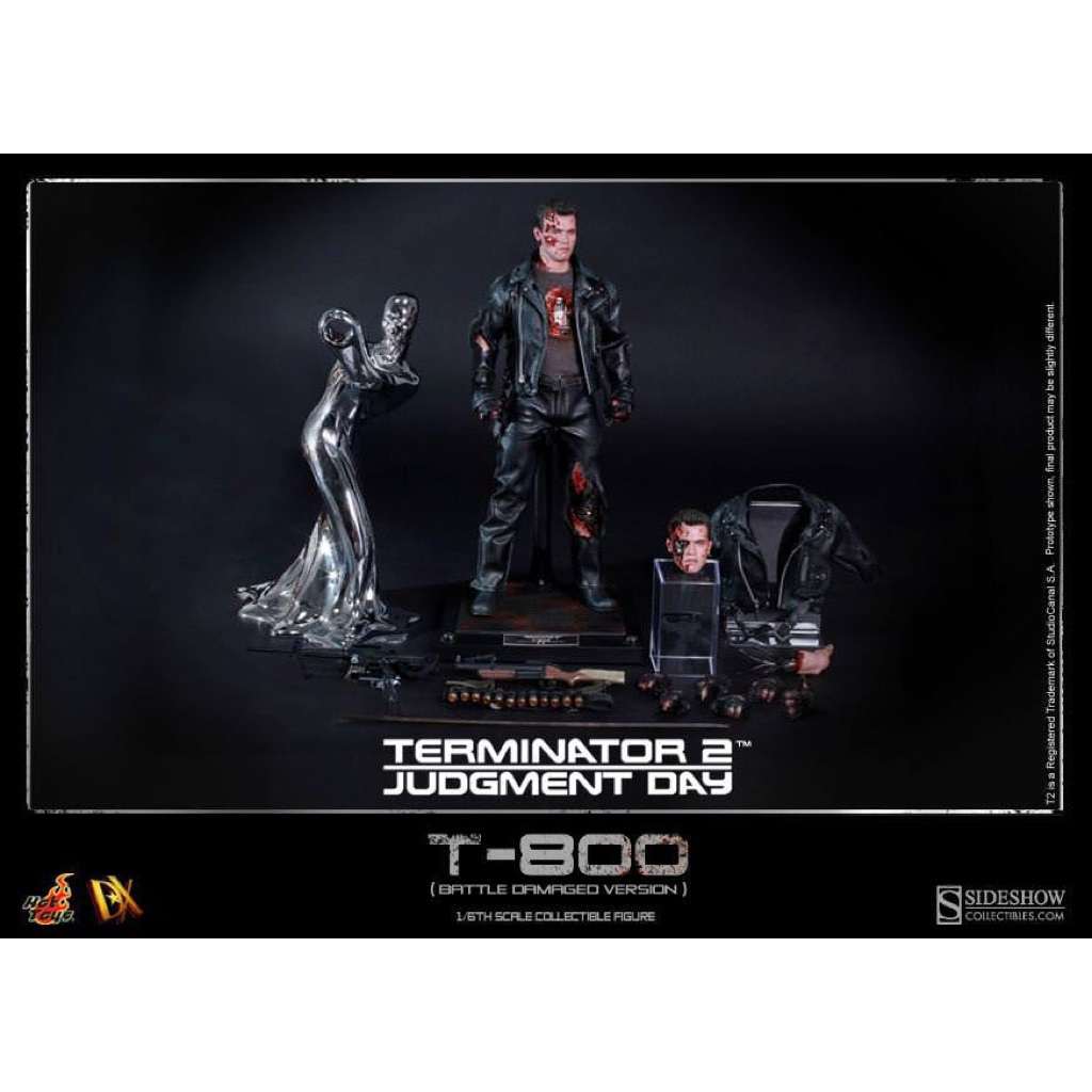 Hot Toys DX13 T-800 (Battle Damaged Ver.) **สินค้ามือ 2 พร้อมจัดส่ง**