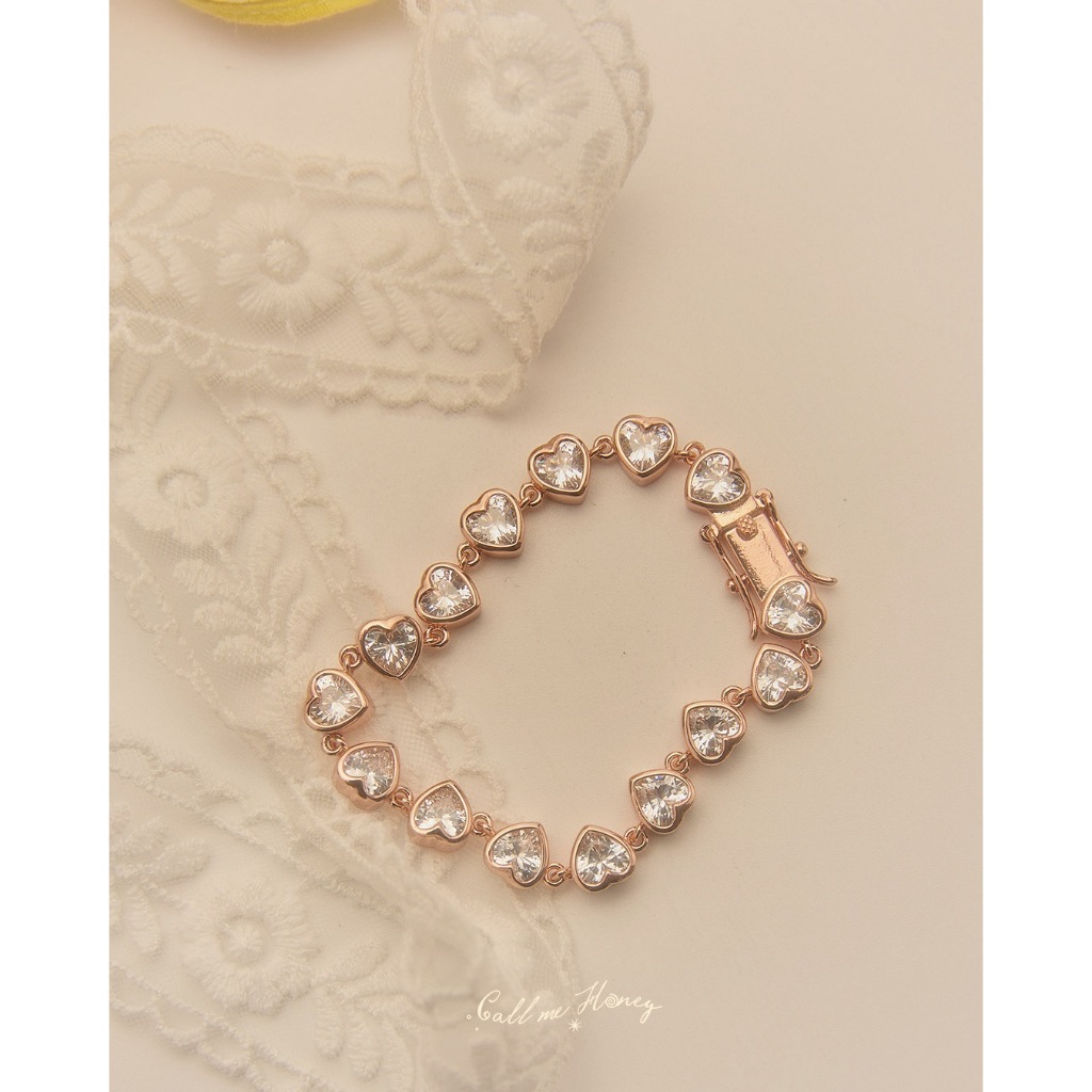 Julys - spread love tennis bracelet