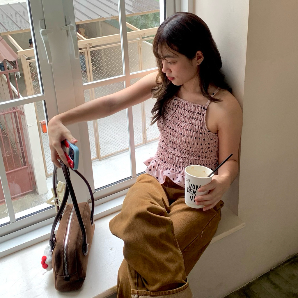 Cutie.Colors Nuri Polka dots เสื้อกล้ามลายจุด