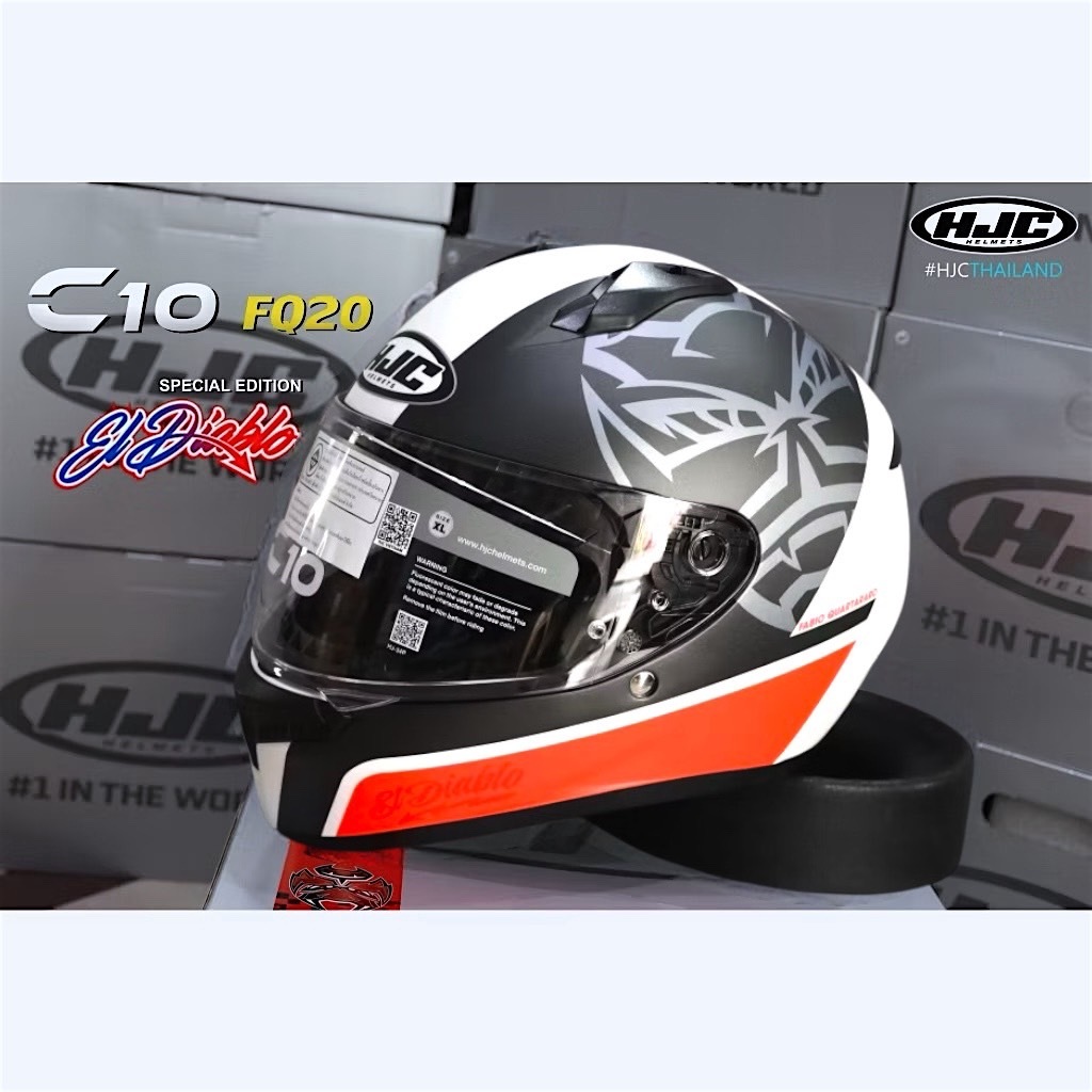 หมวกกันน็อค HJC รุ่น C10 ลาย FQ20 MC1SF