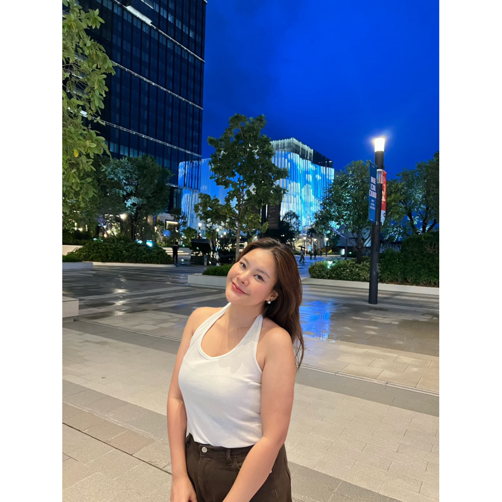Summer เสื้อคล้องคอสาวอวบ