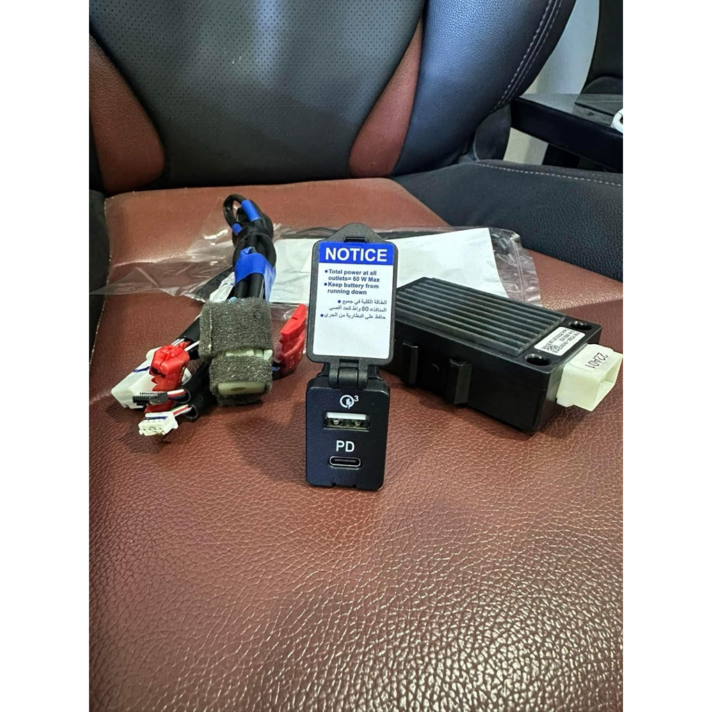 ช่องชาร์จแท้TOYOTA 3A 60W