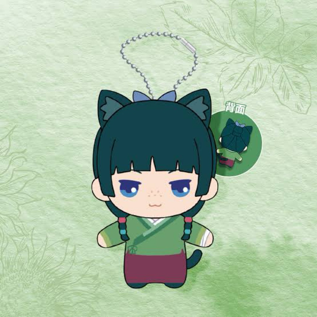 (พร้อมส่ง/ของแท้/แถมถุงกระดาษลายจินชิ+เมาเมา) ตุ๊กตา The Apothecary Diaries - Maomao เมาเมา plush su