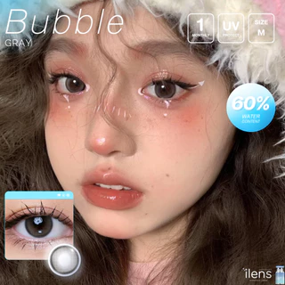 🔥คอนแทคเลนส์✨ขนาดบิ๊กอาย✨Bubble ( ilens )✨Brown/Gray/Blue