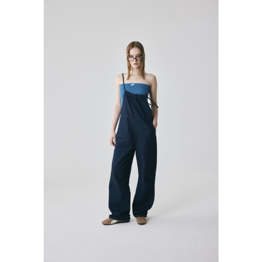 DARLING OVERALL เอี๊ยมยีนส์ขายาว