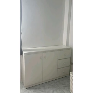 เค้าเตอร์พับนอก2ประตู3ลิ้นชัก 35x120x80cm