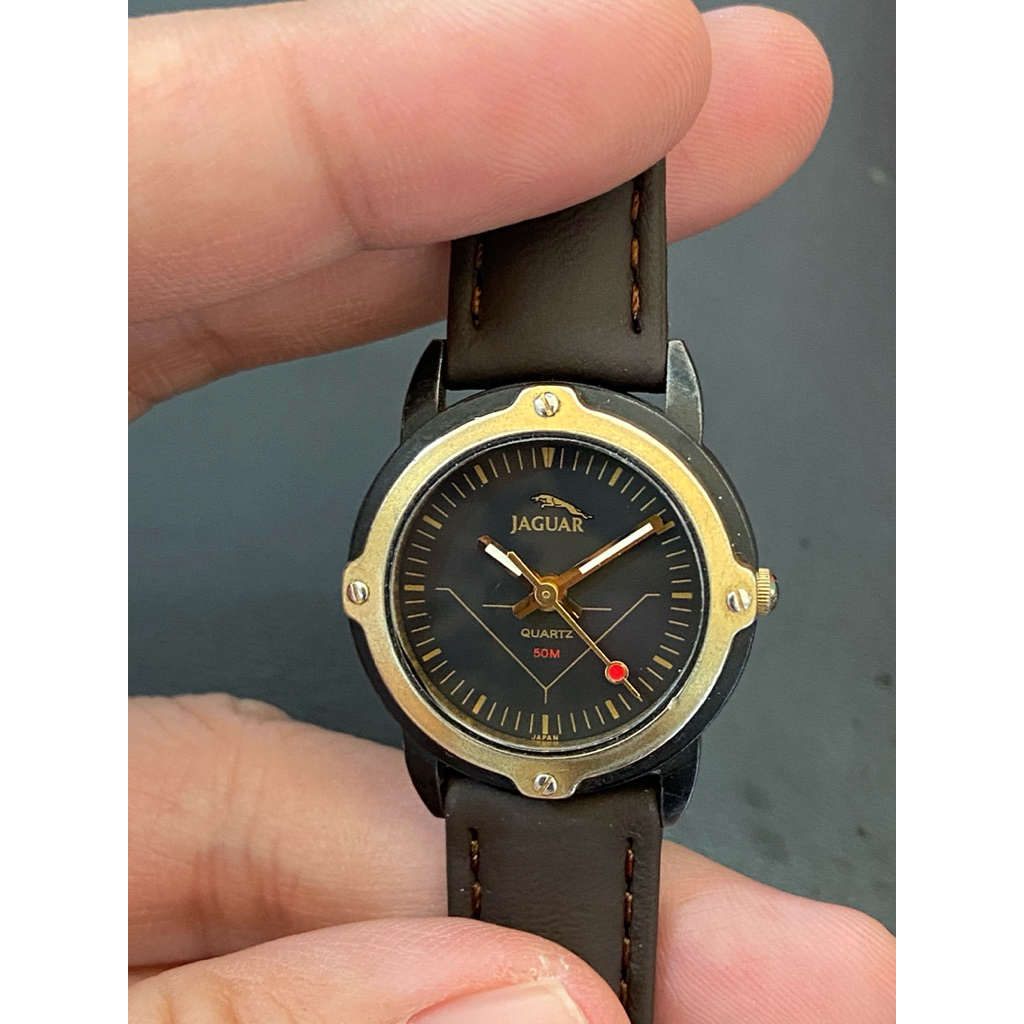 JAGUAR QUARTZ 50M Lady Japan ของแท้ มือสอง สภาพดี