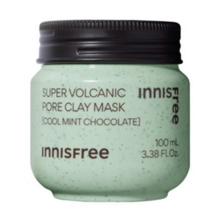 Innisfree Super Volcanic Pore Clay Mask 2X / Super Volcanic Pore Clay Mask Cool Mint Chocolate 100ml