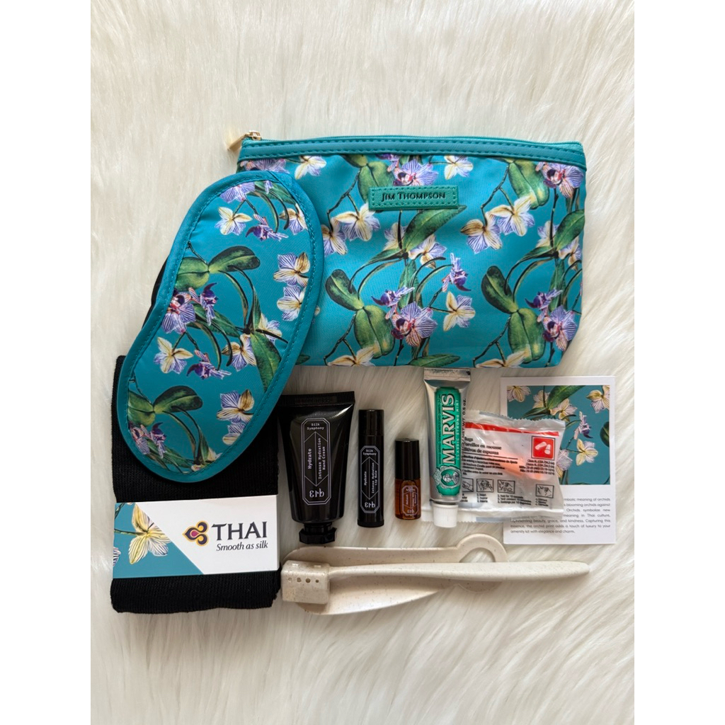 Amenities Kit จากการบินไทย สำหรับชั้น Bissiness class