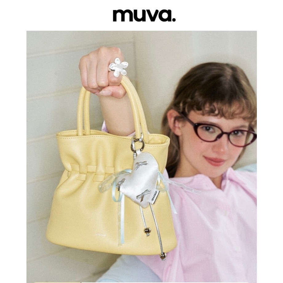 Muva Dumpling Bucket  Bag ของแท้ 100% กดจาก official Muva