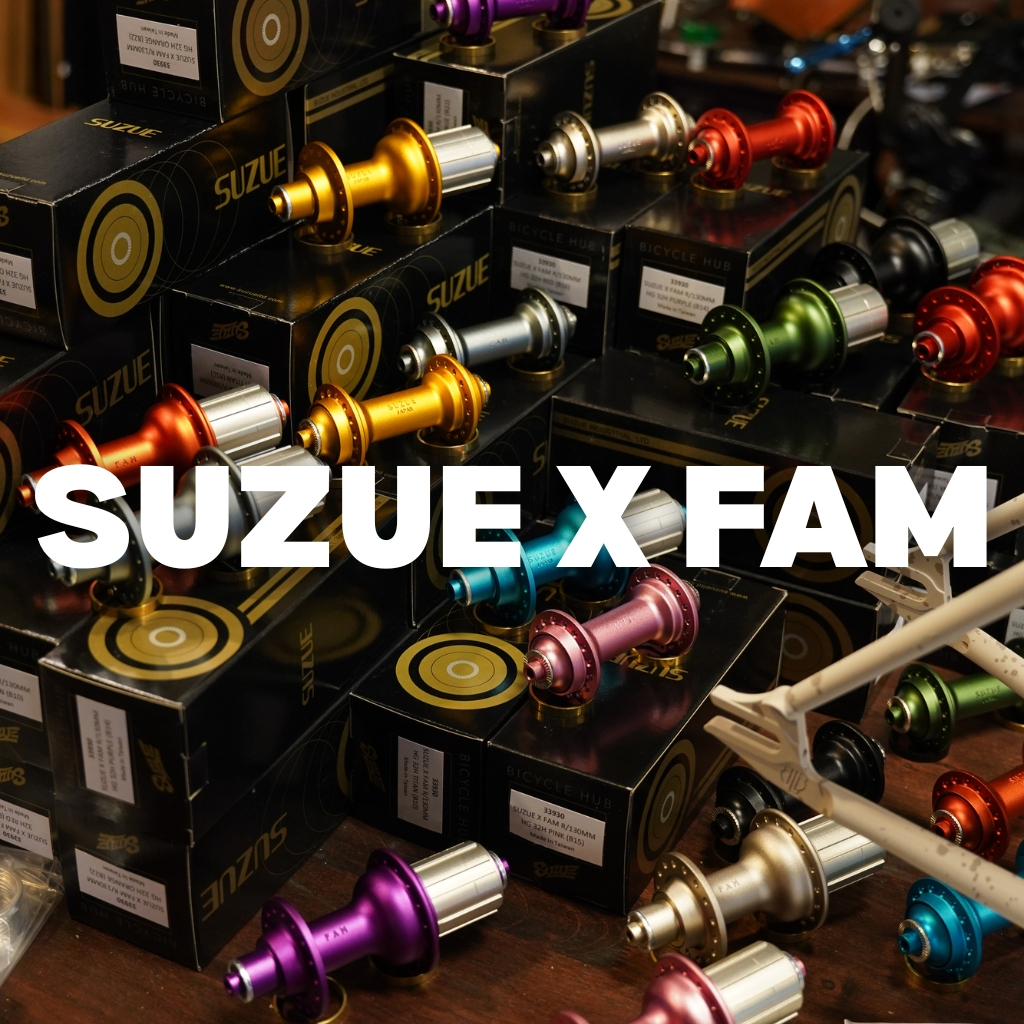 ดุม Suzue x Fam คอลเลกชันดุมพิเศษ 10 สี รองรับ 11speed