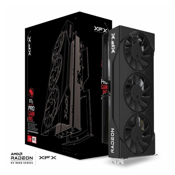 RX-96TS316B7 XFX Swift AMD Radeon RX 9060 XT OC Triple Fan Gaming Edition 16GB