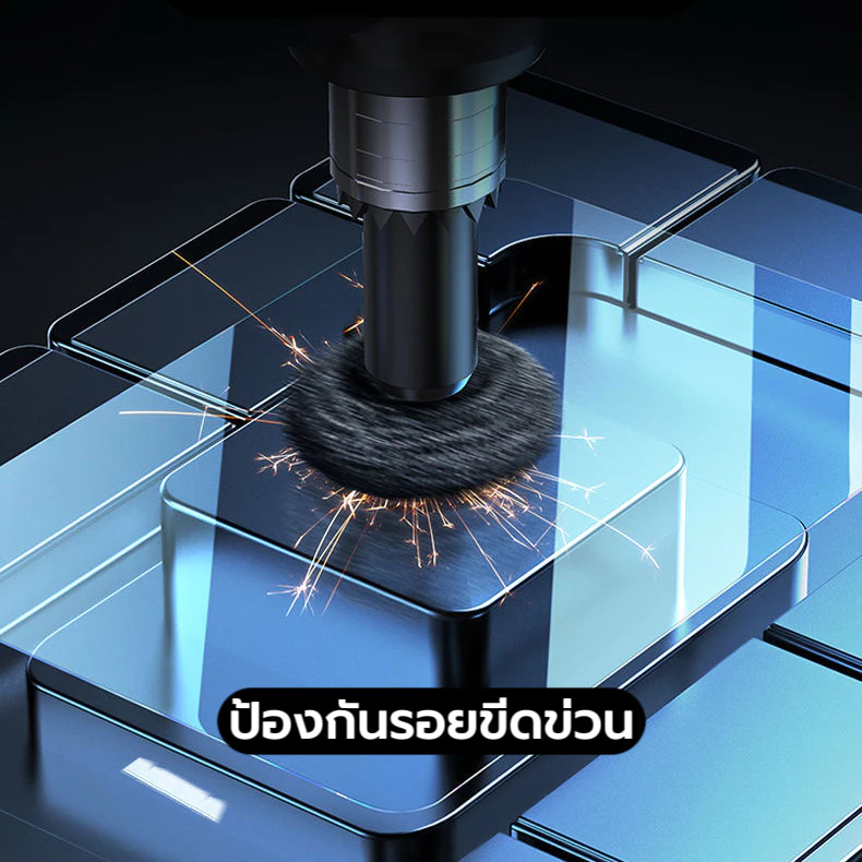 KONG ฟิล์มกระจกเต็มจอ สำหรับ iPhone นิรภัย 5D 11 16E 17Air 16 Pro Max 15 14 6 6S 7 8 Plus 13 XR X XS Max 12 mini ใส thumbnail 7