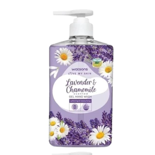 Watsons วัตสัน สบู่เหลว เจล ล้างมือ ขนาด 500 ml. ขวดปั๊ม-รีฟิล (เลือกขนาดด้านใน)