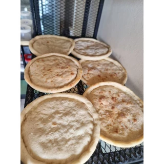 🍕แป้งพิซซ่าแบบหนานุ่ม ขนาด 7",9",10",12"และ 14" (Homemade) ปั้นด้วยมือไม่ใช้เครื่องราคาส่งpizza dough (wholesale price )