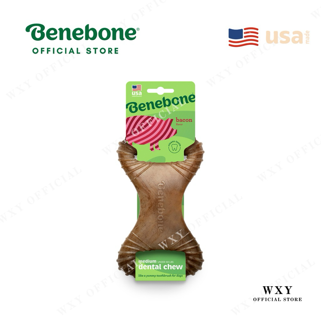 Benebone [ Dental Chew ] - Durable Dog Chew Toy - Made & Sourced In The USA #madeinusa