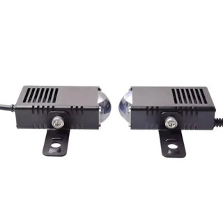 ไฟสปอร์ตไลท์มอเตอร์ไซค์ T1 Plus 50W ของแท้ แพค 2 ชิ้น ชุดสายไฟรีเลย์คู่ สวิทช์ฟิวส์ จำนวน 1 ชุด