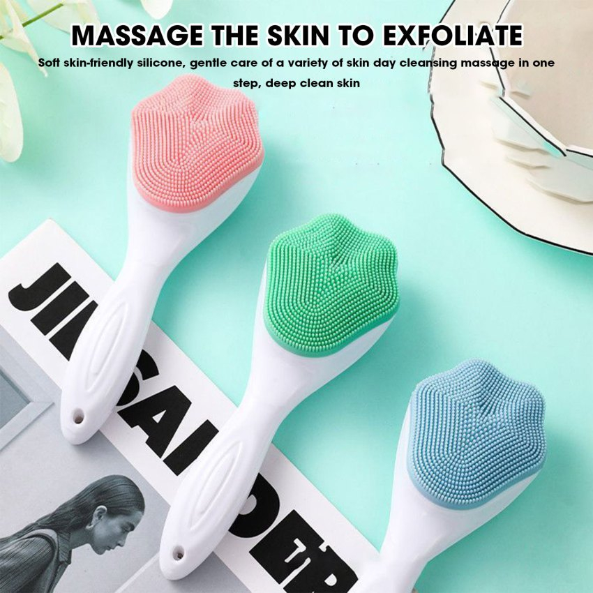 (มีส่งด่วน)  แปรงล้างหน้าซิลิโคน  เป็นอุปกรณ์ทำความสะอาดผิวหน้าที่ได้รับความนิยม