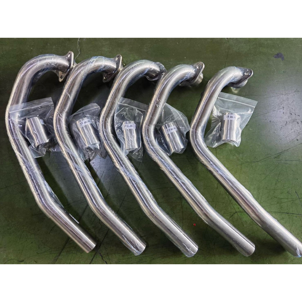 คอท่อ  Zontes  350E พร้อมสลิปออน