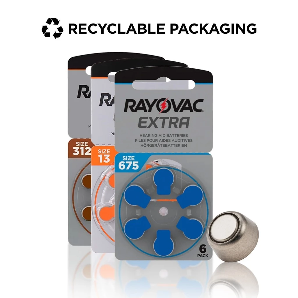 ถ่านเครื่องช่วยฟัง RAYOVAC เบอร์ 10/13/312/675 แพ็ค 6 ก้อน thumbnail 6