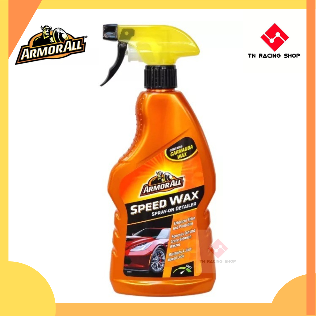 Speed Wax Spray สเปรย์เคลือบเงาสีรถยนต์ (สูตรแห้งเร็ว) 500 ml.
