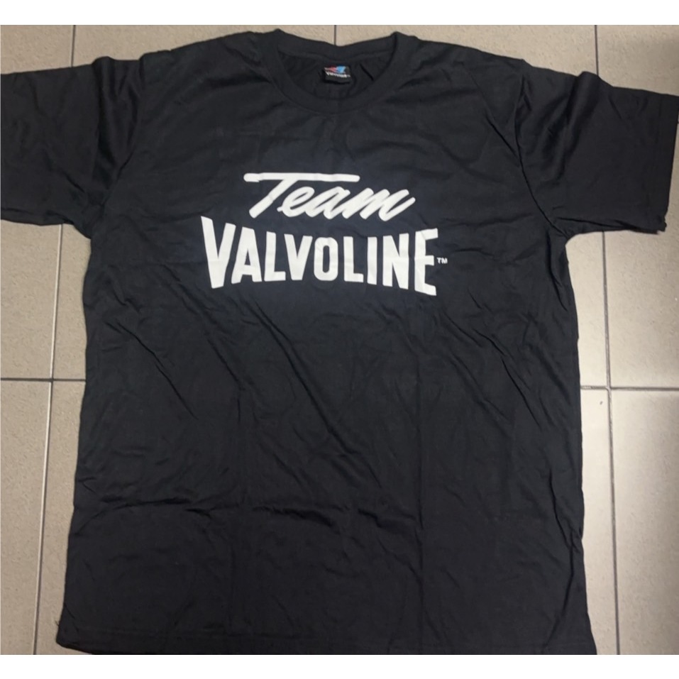 เสื้อยืด แขนสั้น Valvoline เสื้อยืดแขนสั้น FREE SIZE ใส่ได้ทุกเพศทุกวัย คละสี