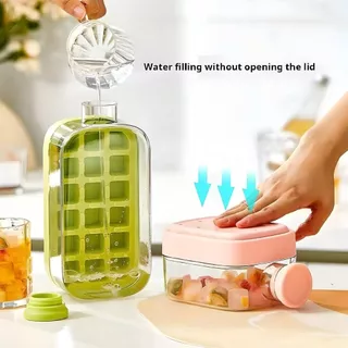 ที่ทำน้ำแข็ง 800ml แม่พิมพ์ทำน้ำแข็ง และที่เก็บน้ำทูอินวัน การทำน้ำแข็ง ถาดทำน้ำแข็ง ส่งจากไทย