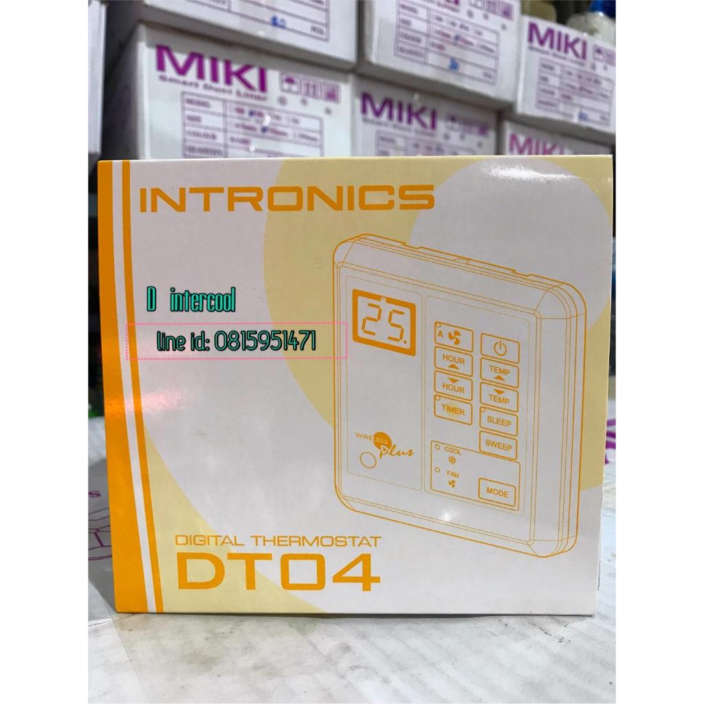 รีโมทคอนโทรลชนิดมีสาย ยี่ห้อ INTRONICS By D-intercool ร้านขายอะไหล่แอร์ , ขายแอร์ปลีก-ส่ง