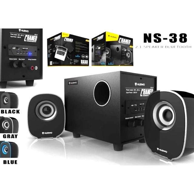 ลำโพง NUBWO Speaker Bluetooth Nubwo NS-38