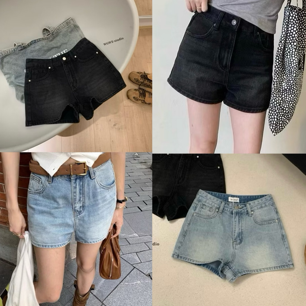 WG.WE กางเกงยีนส์ขาสั้น
