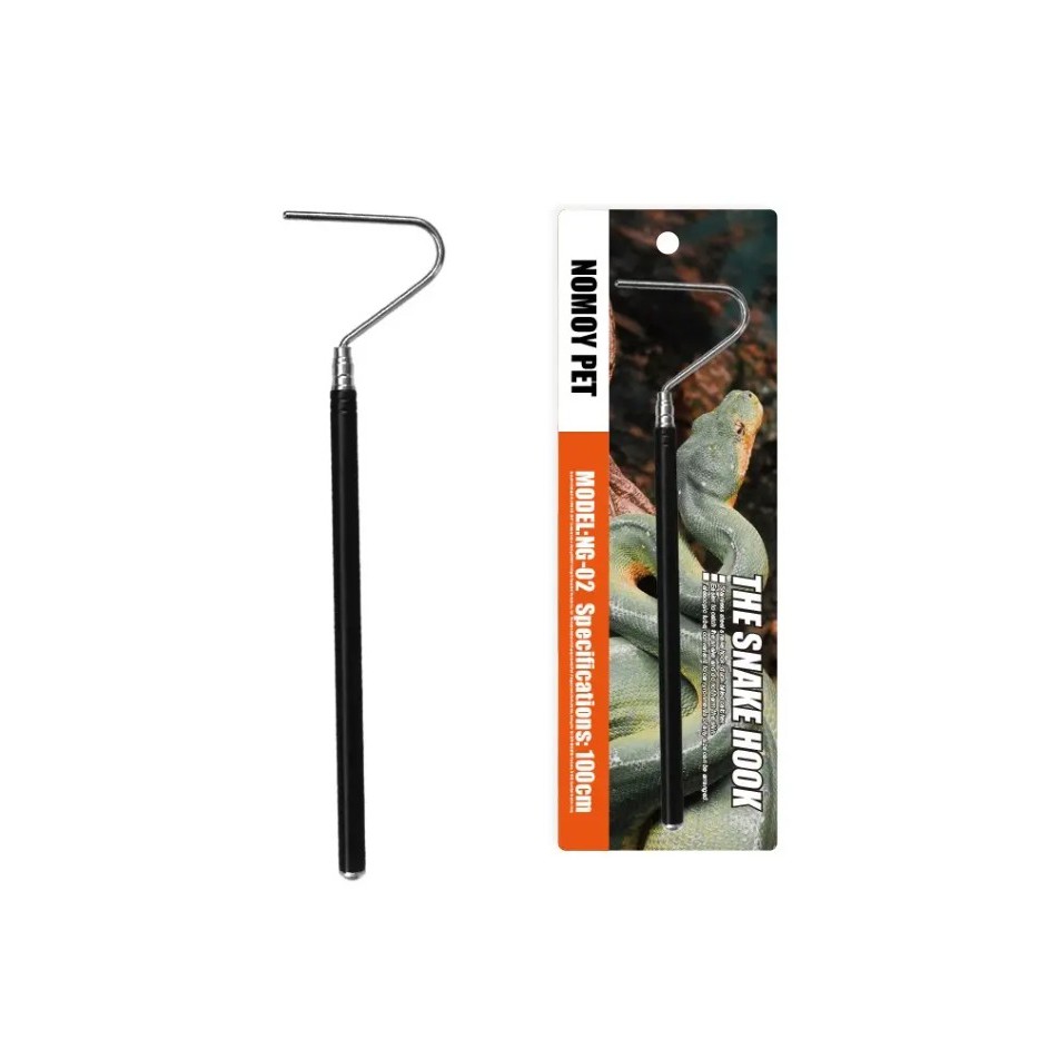 Nomoy Pet Snake Hook ฮุคเกี่ยวงู ที่เกี่ยวงู ตะขอเกี่ยวงู สามารถปรับความยาวยืดและหดเก็บได้ 29.5-100cm.