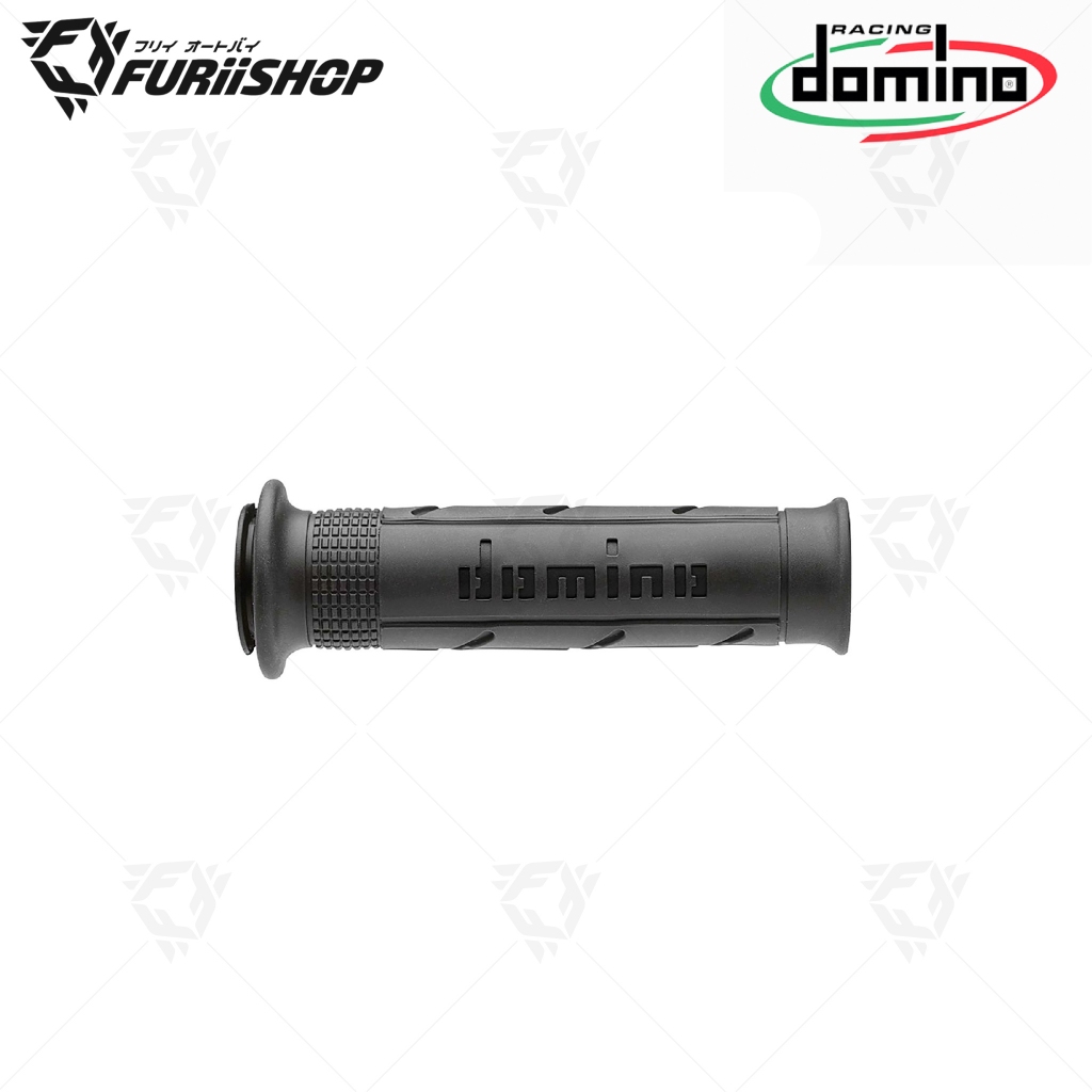 ปลอกแฮนด์ DOMINO A250 ปลายเปิด ดำล้วน