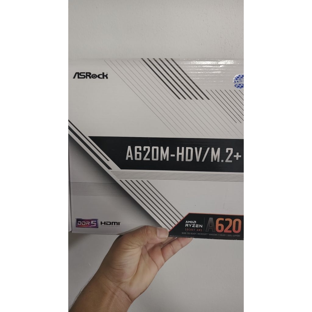 mainboad Asrock A620 M-HDV/m.2+ประกัน advice ประกันsvoa2ปี 6/6/67